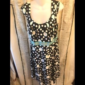 EUC-Dressbarn Retro-Look Polka Dot Dress-Size 18